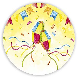 Capa Mini Painel Sublimado - Festa Junina