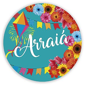 Capa Mini Painel Sublimado - Festa Junina