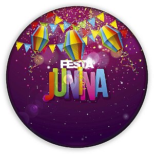 Capa Mini Painel Sublimado - Festa Junina