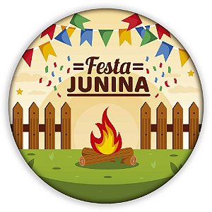 Capa Mini Painel Sublimado - Festa Junina