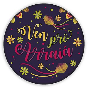 Capa Mini Painel Sublimado - Festa Junina