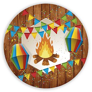 Capa Mini Painel Sublimado - Festa Junina