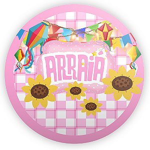 Capa Mini Painel Sublimado - Festa Junina