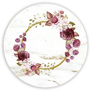 Capa Mini Painel Sublimado - Floral