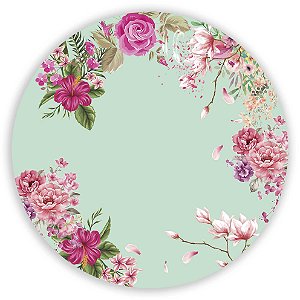 Capa Mini Painel Sublimado - Floral