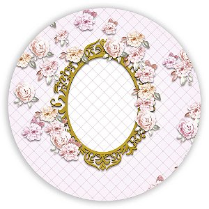 Capa Mini Painel Sublimado - Floral