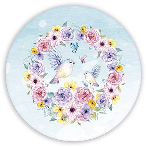 Capa Mini Painel Sublimado - Floral