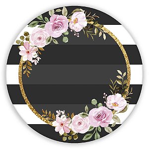 Capa Mini Painel Sublimado - Floral