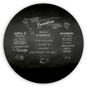Mini Painel - Formatura - Sublimado 3D