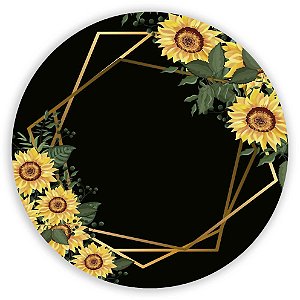 Capa Mini Painel Sublimado - Girassol