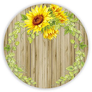 Capa Mini Painel Sublimado - Girassol