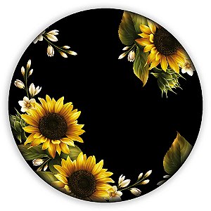 Capa Mini Painel Sublimado - Girassol
