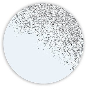 Capa Mini Painel Sublimado - Glitter Azul