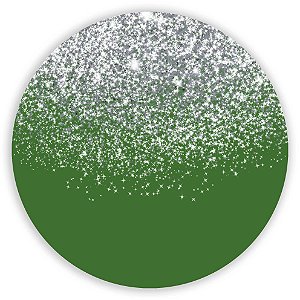 Capa Mini Painel Sublimado - Glitter Prata