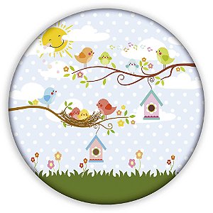 Capa Mini Painel Sublimado - Jardim