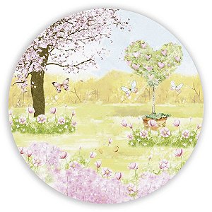 Capa Mini Painel Sublimado - Jardim