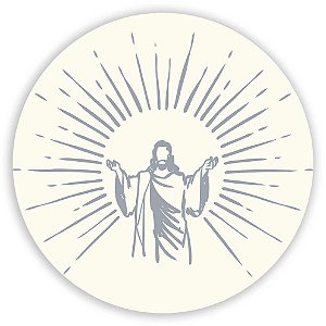 Mini Painel - Jesus - Sublimado 3D