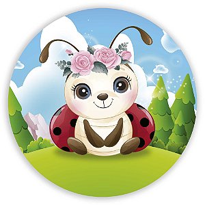 Capa Mini Painel Sublimado - Joaninha