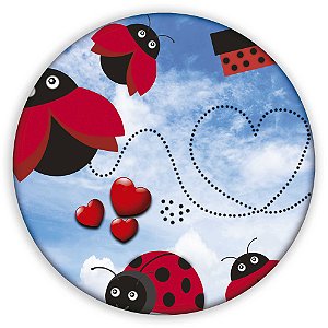 Capa Mini Painel Sublimado - Joaninha