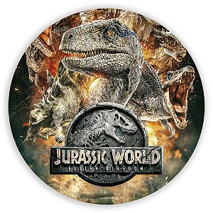Mini Painel - Jurassic World - Sublimado 3D