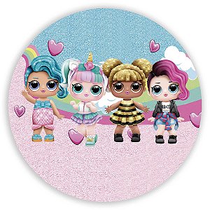 Capa Mini Painel Sublimado - LOL Surprise