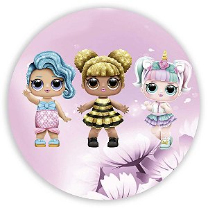 Capa Mini Painel Sublimado - LOL Surprise