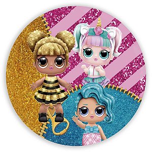 Mini Painel - LOL Surprise - Sublimado 3D