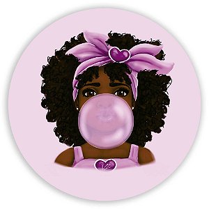 Capa Mini Painel Sublimado - Menina Rosa