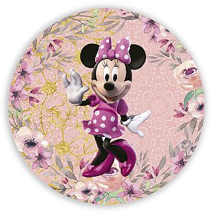 Capa Mini Painel Sublimado - Minnie
