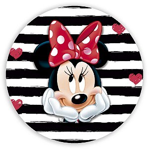 Capa Mini Painel Sublimado - Minnie Vermelha