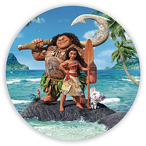 Capa Mini Painel Sublimado - Moana