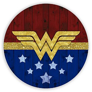 Mini Painel - Mulher Maravilha - Sublimado 3D