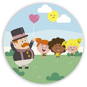 Capa Mini Painel Sublimado - Mundo Bita