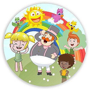 Mini Painel - Mundo Bita - Sublimado 3D