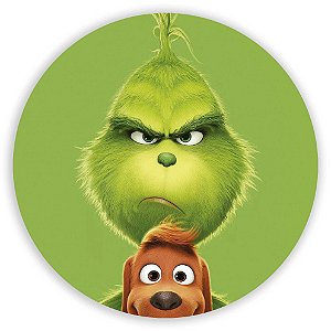 Mini Painel - O Grinch - Sublimado 3D