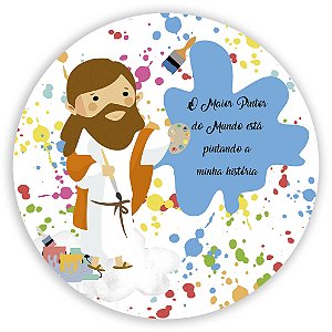 Capa Mini Painel Sublimado - O Maior Pintor do Mundo