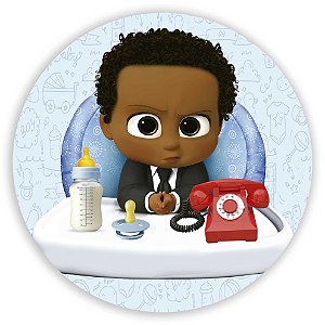 Capa Mini Painel Sublimado - O Poderoso Chefinho