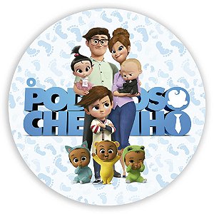 Capa Mini Painel Sublimado - O Poderoso Chefinho