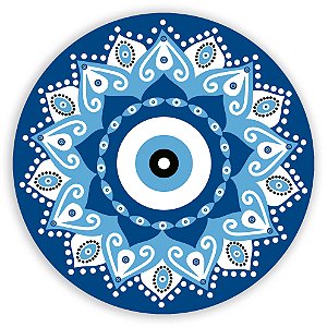 Mini Painel - Olho Grego Mandala - Sublimado 3D
