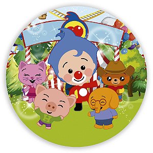 Mini Painel - Palhaço Plim Plim - Sublimado 3D