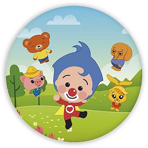 Mini Painel - Palhaço Plim Plim - Sublimado 3D