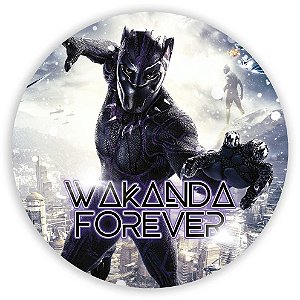 Capa Mini Painel Sublimado - Pantera Negra