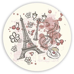 Capa Mini Painel Sublimado - Paris