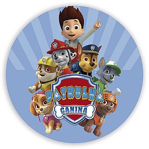 Capa Mini Painel Sublimado - Patrulha Canina