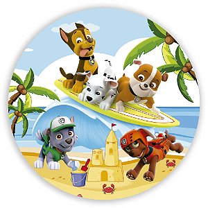 Capa Mini Painel Sublimado - Patrulha Canina