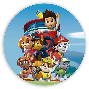 Mini Painel - Patrulha Canina - Sublimado 3D