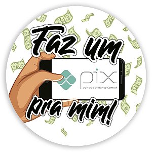 Mini Painel - Pix - Sublimado 3D