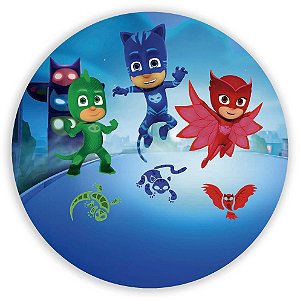 Capa Mini Painel Sublimado - PJ Mask
