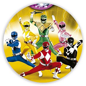 Mini Painel - Power Rangers - Sublimado 3D
