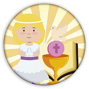 Capa Mini Painel Sublimado - Primeira Eucaristia